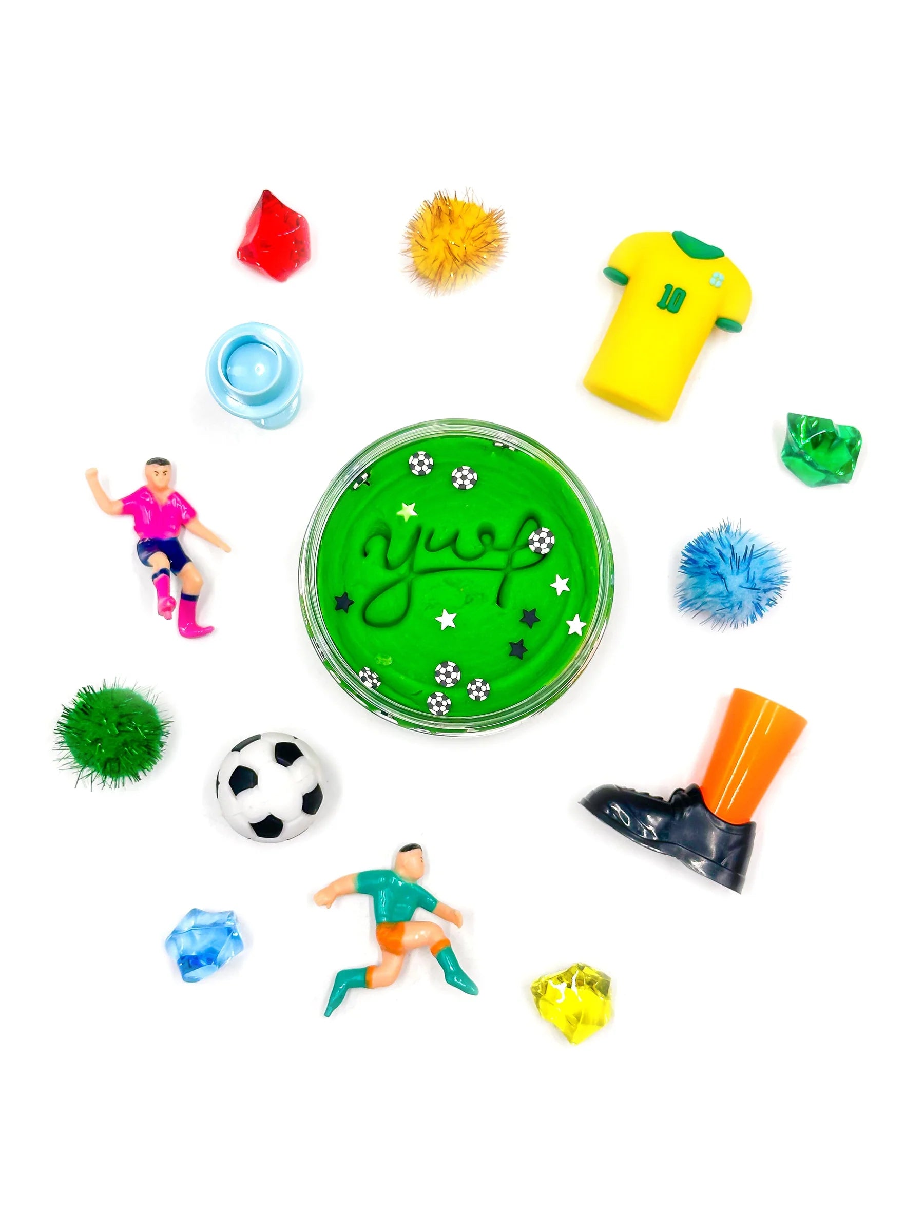 Soccer Grab & Go Dough Jar - Born Childrens Boutique