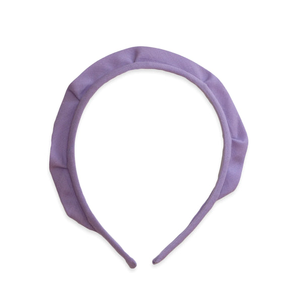 Solid Crown Headband, Lavender - Born Childrens Boutique