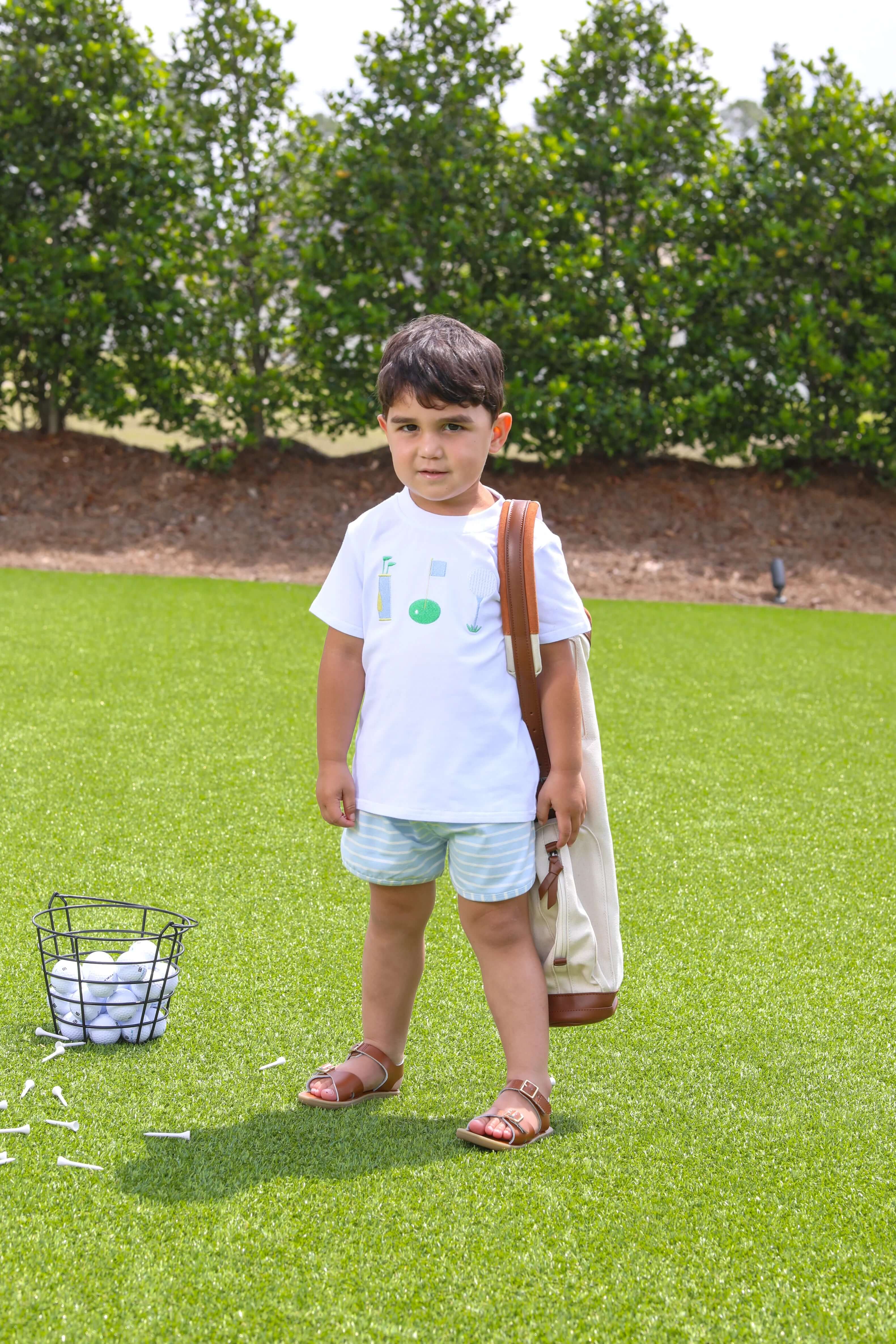 Tee Time Short Set - Born Childrens Boutique