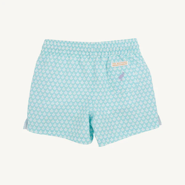 Tortola Swim Trunks - Dunmore Doo-Dad with Lauderdale Lavender - Born Childrens Boutique