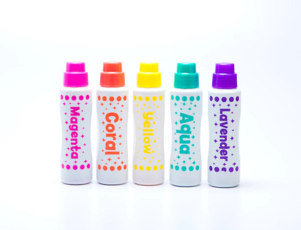 Ultra Brights 5 Pack Dot Markers - Born Childrens Boutique