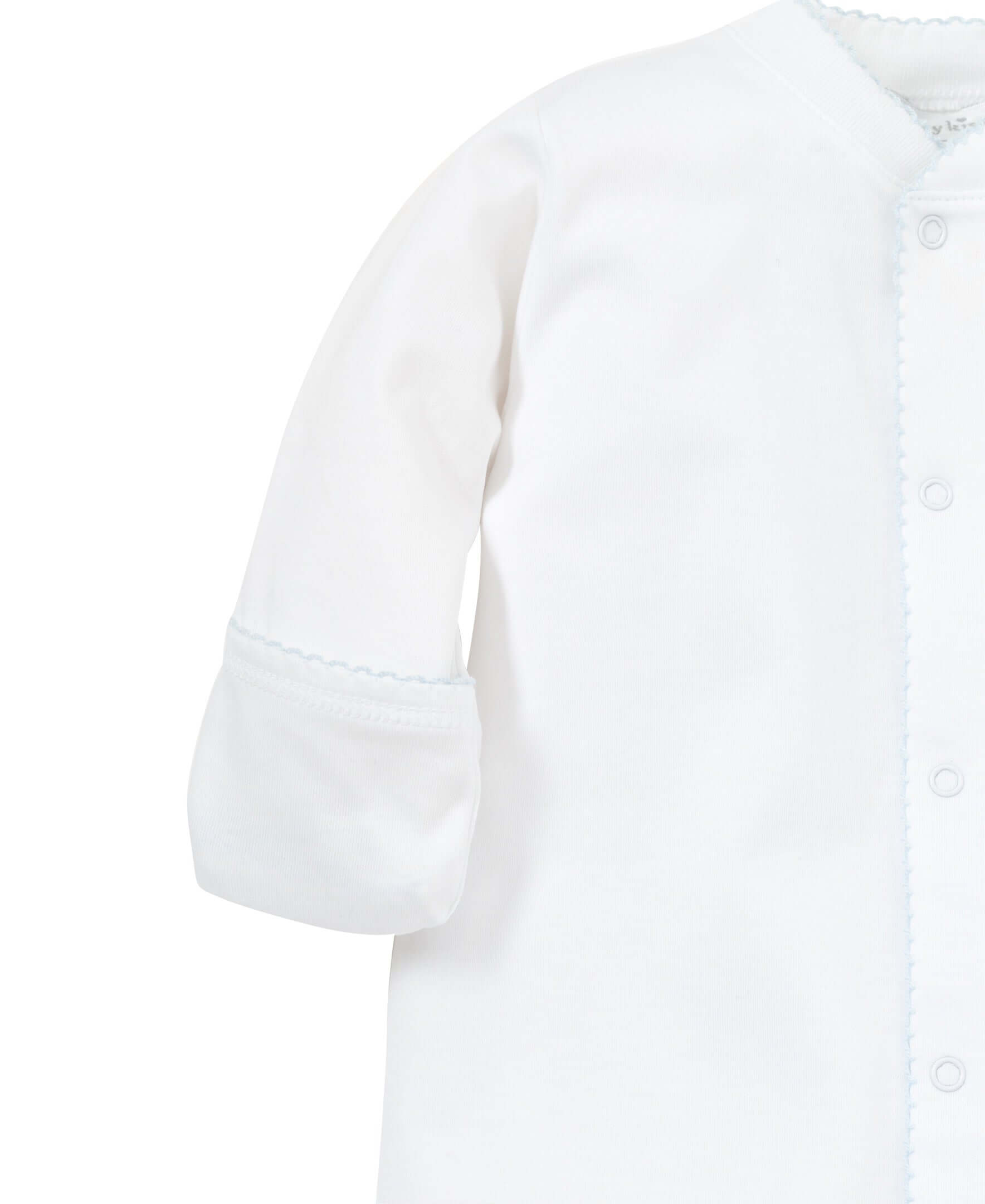 Basic Converter Gown Light Blue Trim - Born Childrens Boutique