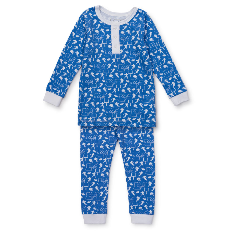 Jack Pajamas Set Football Game - Born Childrens Boutique