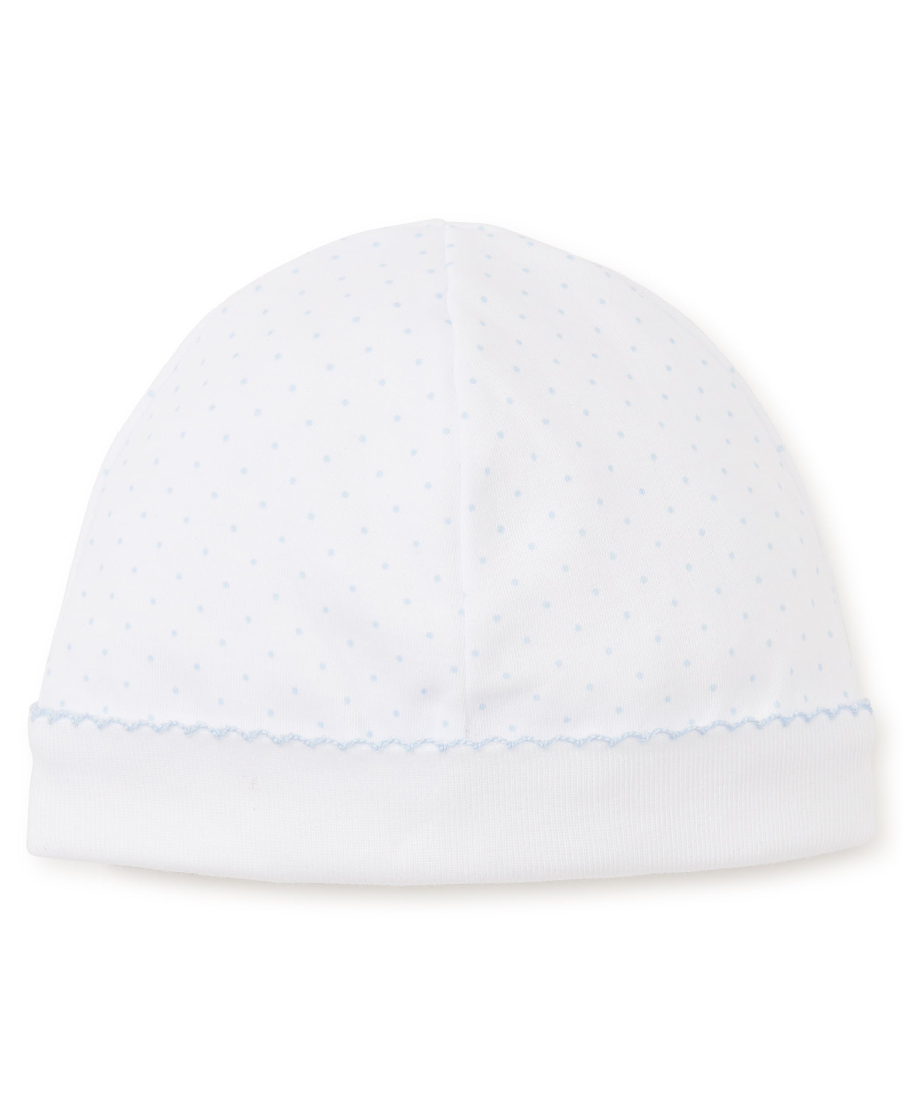 Light Blue Dot Print Hat - Born Childrens Boutique