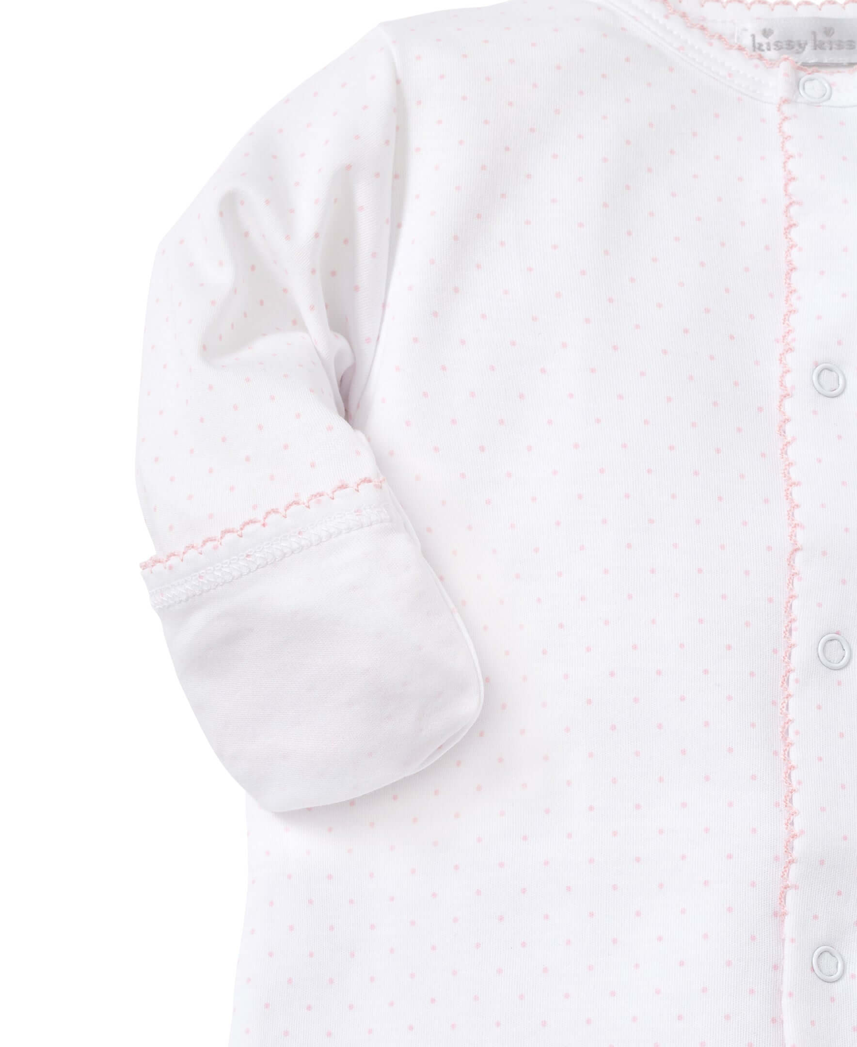 Pink Dots Print Converter Gown - Born Childrens Boutique
