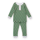 Pre-Order Alden Pajama Set Hey Santa - Born Childrens Boutique