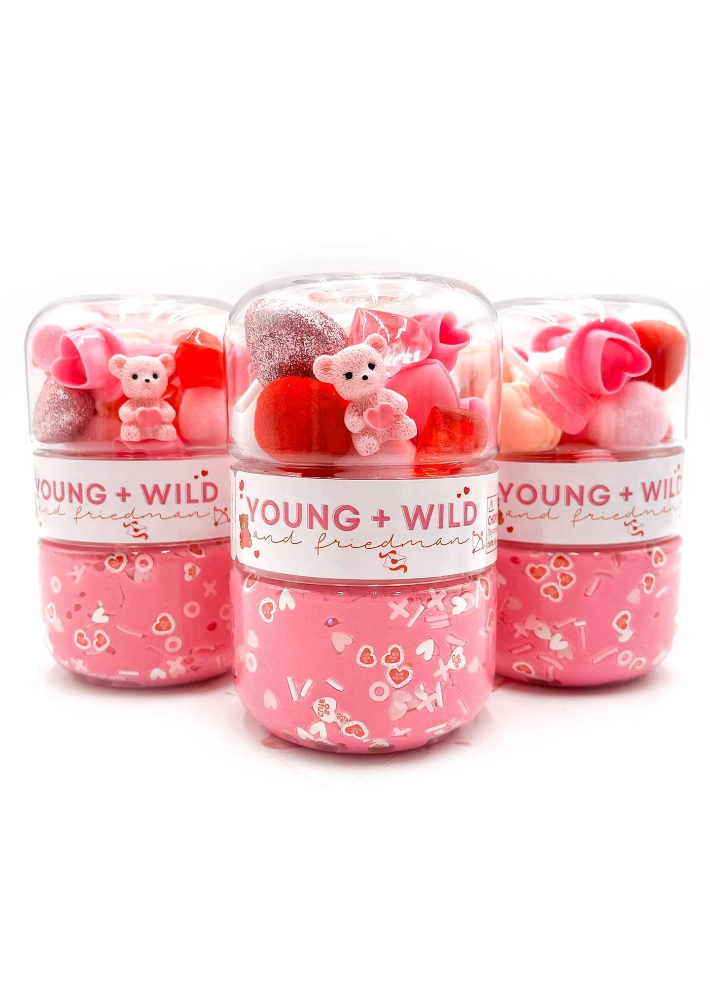 Valentine's Day Grab & Go Dough Jar - Born Childrens Boutique