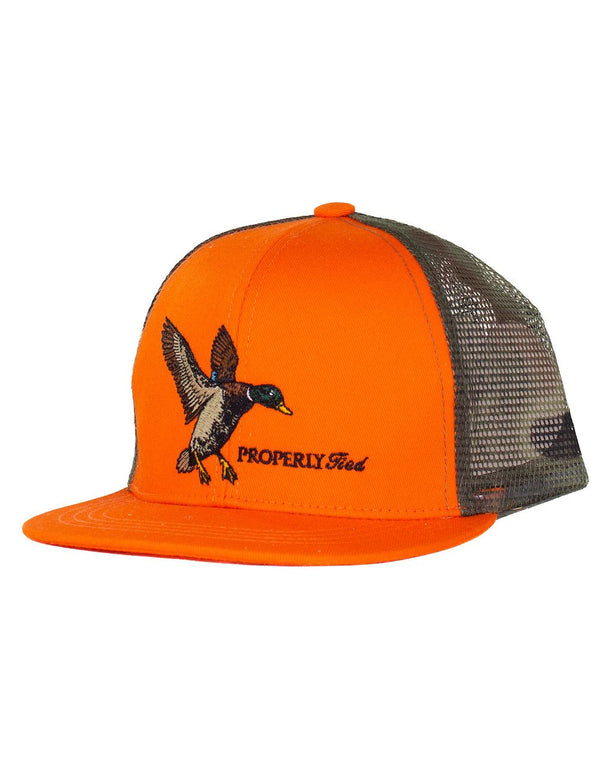 Youth Trucker Mallard Flight Hat - Born Childrens Boutique