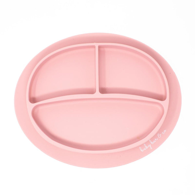 Silicone Suction Plate, Dusty Rose - Born Childrens Boutique