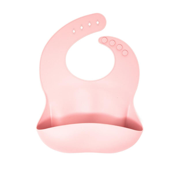 Silicone Bib Dusty Rose - Born Childrens Boutique