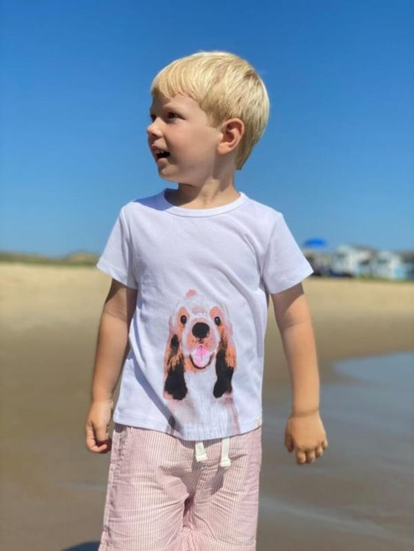 Marina Red Stripe Shorts - Born Childrens Boutique