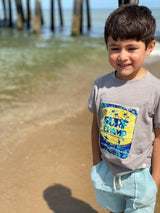 Bluepeter Sky Ribbed Shorts - Born Childrens Boutique