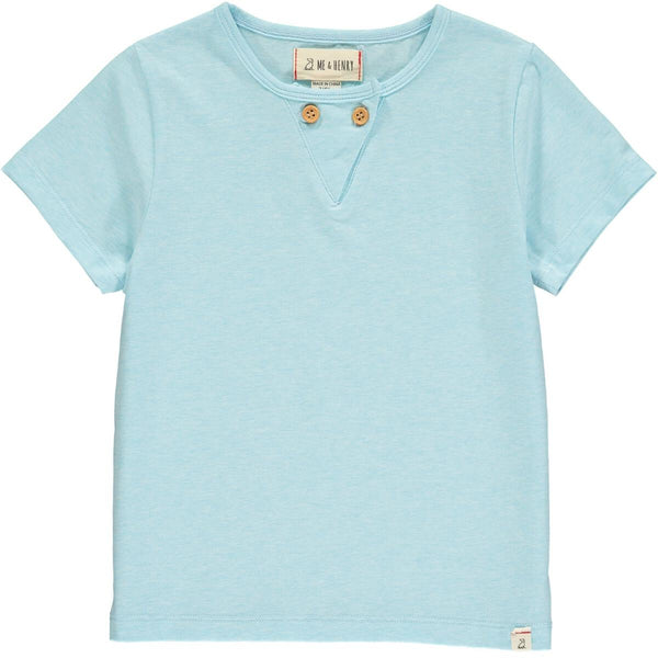 Schooner Aqua Slub Tee - Born Childrens Boutique