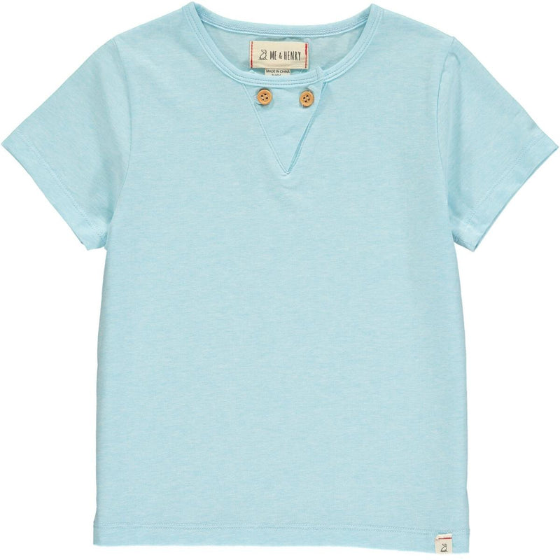 Schooner Aqua Slub Tee - Born Childrens Boutique