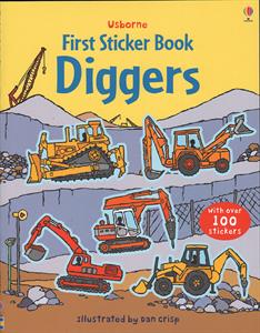 First Sticker Book Diggers - Born Childrens Boutique