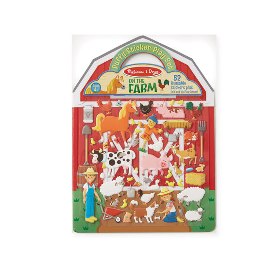 Puffy Sticker Play Set - On the Farm - Born Childrens Boutique