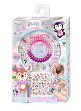 Dazzle Nails + Spiral Hair Tie/Bracelet - Born Childrens Boutique