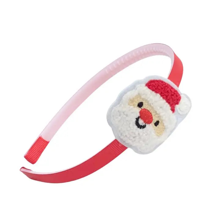 Fuzzy Santa Headband - Born Childrens Boutique