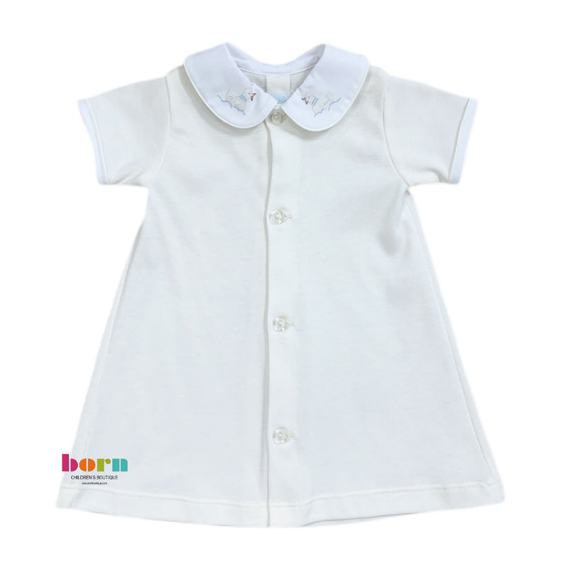 Knit Gown, Yellow Duck - Born Childrens Boutique
