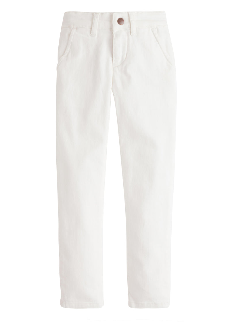 Twiggy Jeans - Ivory Denim - Born Childrens Boutique