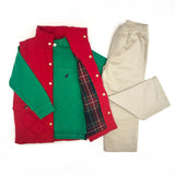 Sheffield Pants-Keeneland Khaki - Born Childrens Boutique