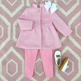Mitzy Sue Slacks Hampton Hot Pink - Born Childrens Boutique