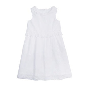 Isabel Sundress - White Eyelet - Born Childrens Boutique