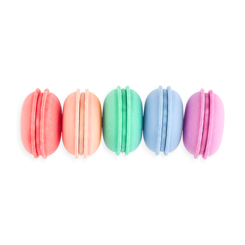 Le Macaron Patisserie Scented Erasers Set of 5 - Born Childrens Boutique