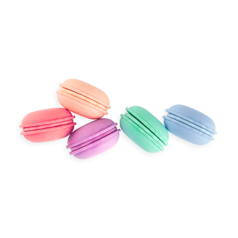 Le Macaron Patisserie Scented Erasers Set of 5 - Born Childrens Boutique
