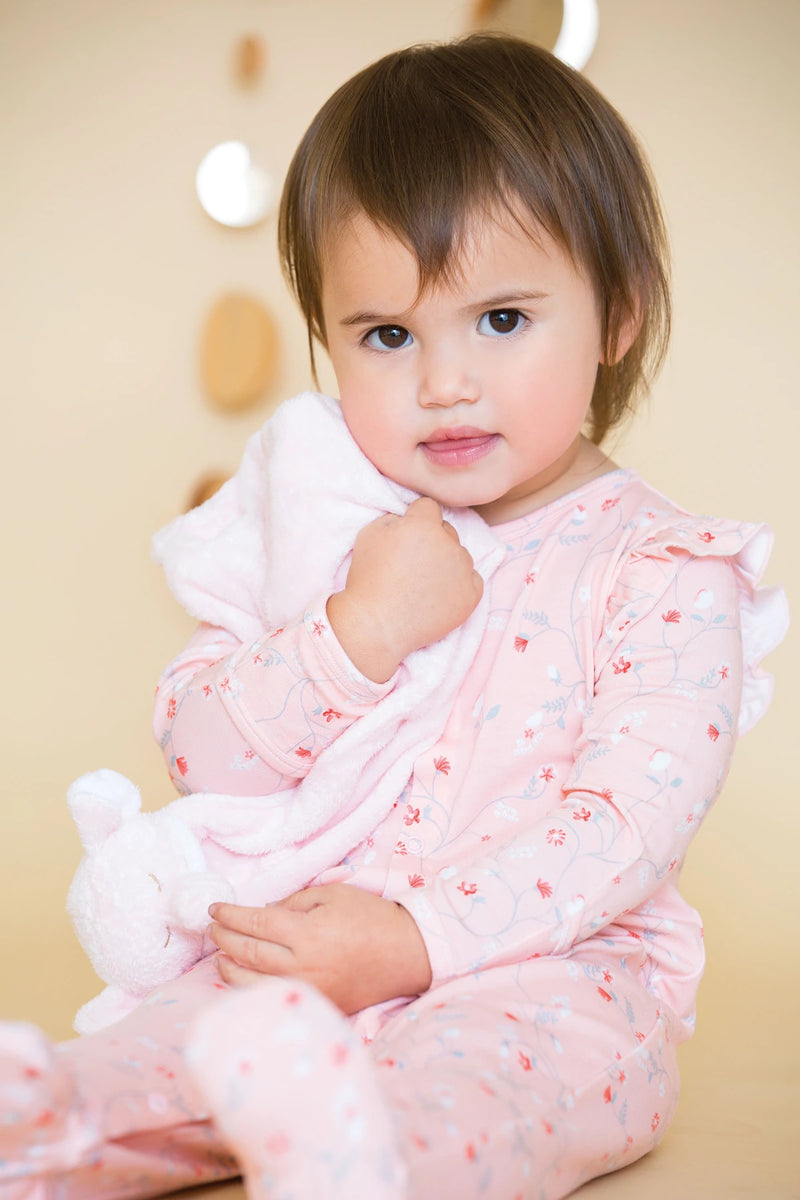 Pink Elephanit Blankie - Born Childrens Boutique
