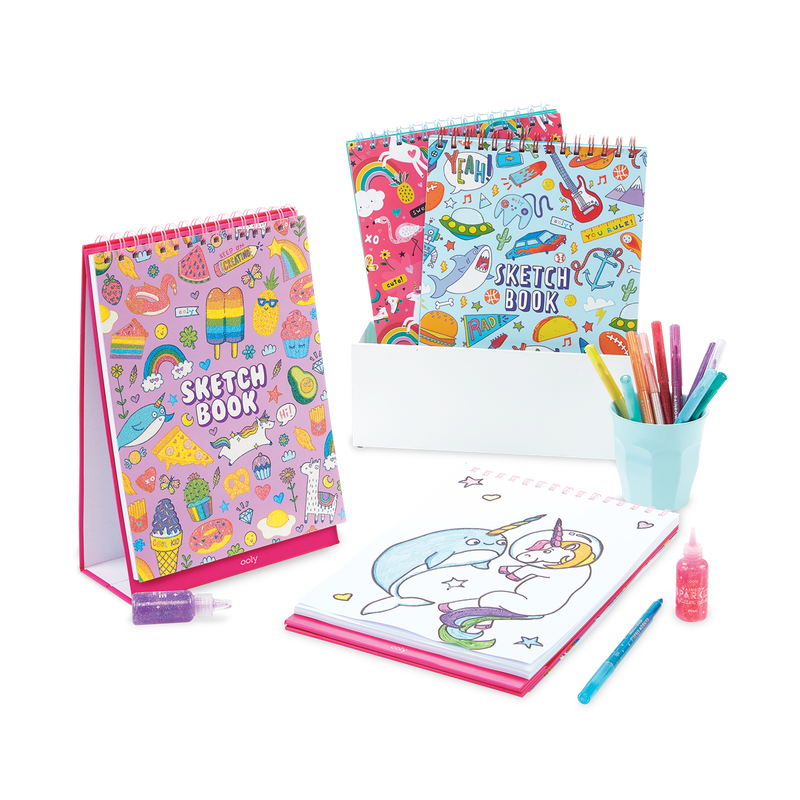 Standing Sketchbook - Cute Doodle World - Born Childrens Boutique