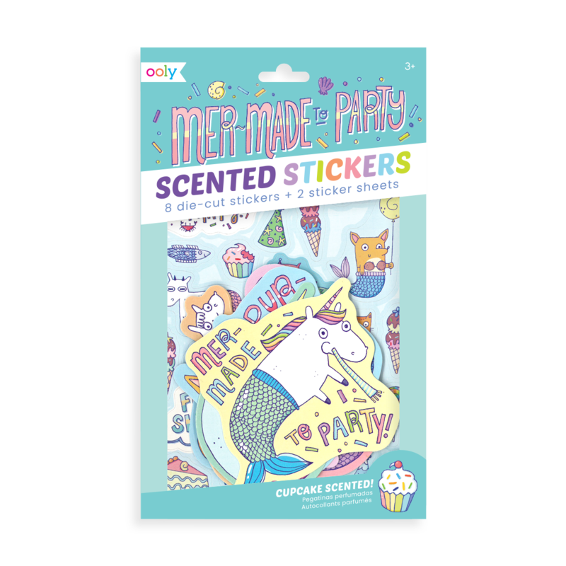 Scented Scratch Stickers - Mer-Made to Party - Born Childrens Boutique