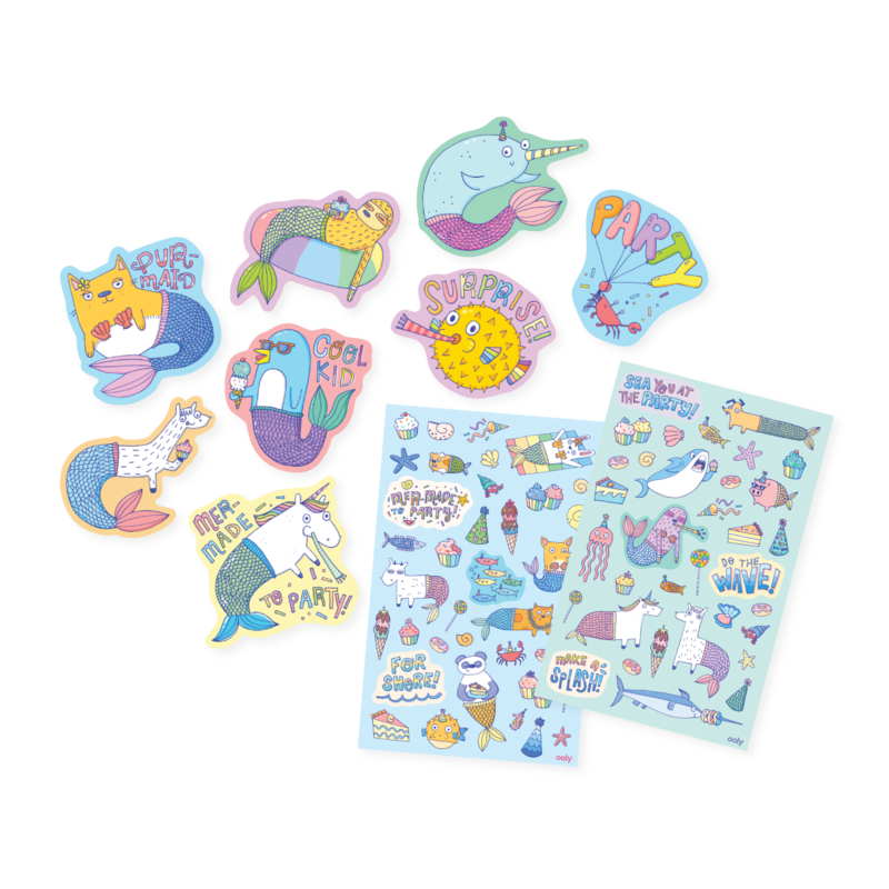 Scented Scratch Stickers - Mer-Made to Party - Born Childrens Boutique