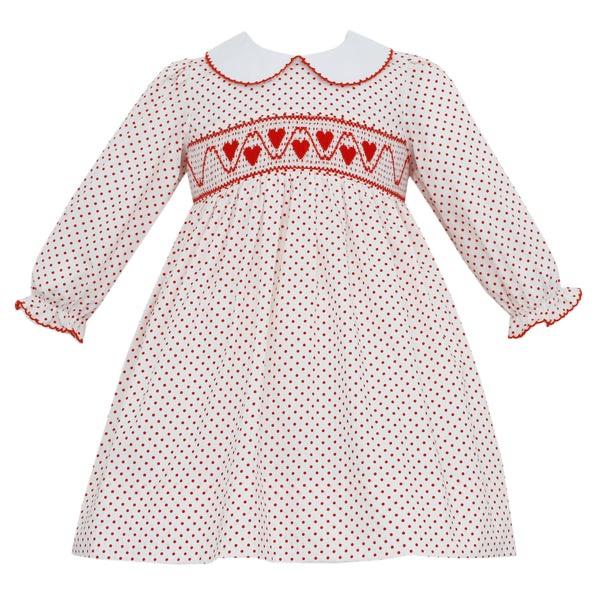 Sweet Hearts Dress - Born Childrens Boutique