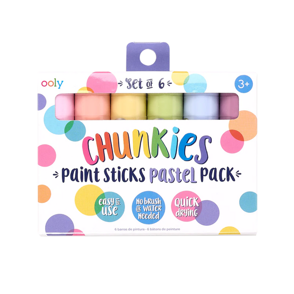 Chunkies Paint Sticks Pastel - Set of 6 - Born Childrens Boutique