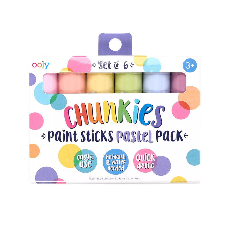 Chunkies Paint Sticks Pastel - Set of 6 - Born Childrens Boutique