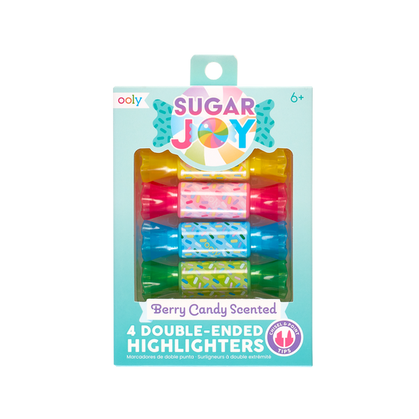 Sugar Joy Scented Dbl-End HL (Set of 4) - Born Childrens Boutique