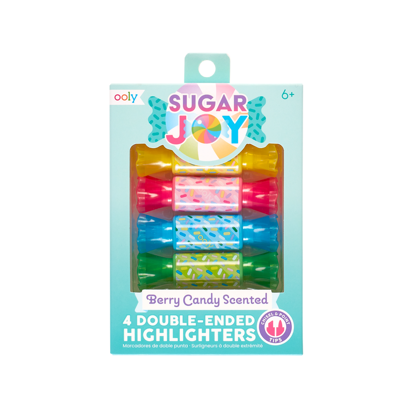 Sugar Joy Scented Dbl-End HL (Set of 4) - Born Childrens Boutique