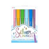 Silber Linings Outline Markers Set of 6 - Born Childrens Boutique
