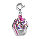 Charm It!, Glitter Cupcake Charm - Born Childrens Boutique