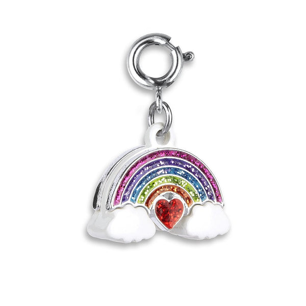 Charm It!, Glitter Rainbow Charm - Born Childrens Boutique