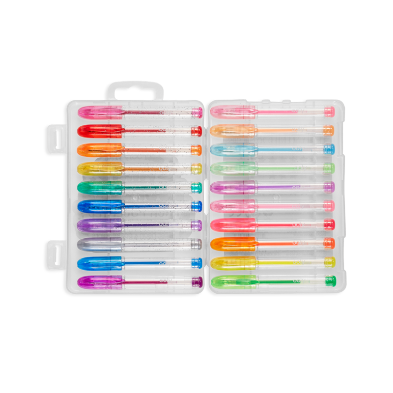 Mini Doodlers Fruity Scented Gel Pens - Set of 20 - Born Childrens Boutique