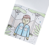 Carry Along Crayon & Coloring Book Kit - On Safari - Born Childrens Boutique