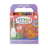 Carry Along Crayon & Coloring Book Kit - Pet Pals - Born Childrens Boutique