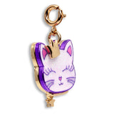 Charm It!, Gold Princess Kitty Charm - Born Childrens Boutique