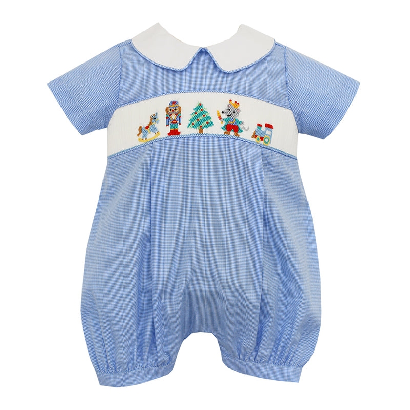 Petit Bebe Nutcracker Boy's Stripe Bubble