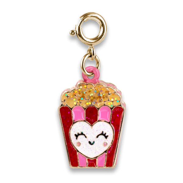 Charm It!, Gold Glitter Popcorn Charm - Born Childrens Boutique