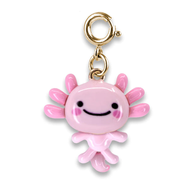 Charm It!, Gold Swivel Axolotl Charm - Born Childrens Boutique