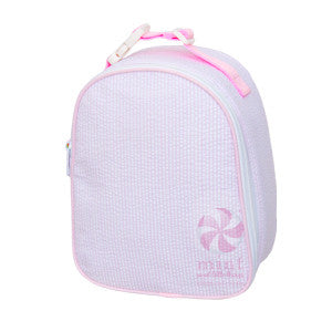 Oh Mint Pink Seersucker Lunch Box - Born Childrens Boutique