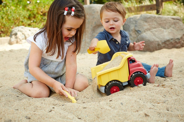 Red/Yellow Dump Truck - Born Childrens Boutique